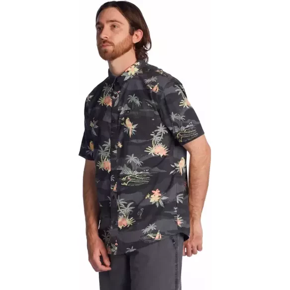 Camisa Quiksilver Birdwatcher black