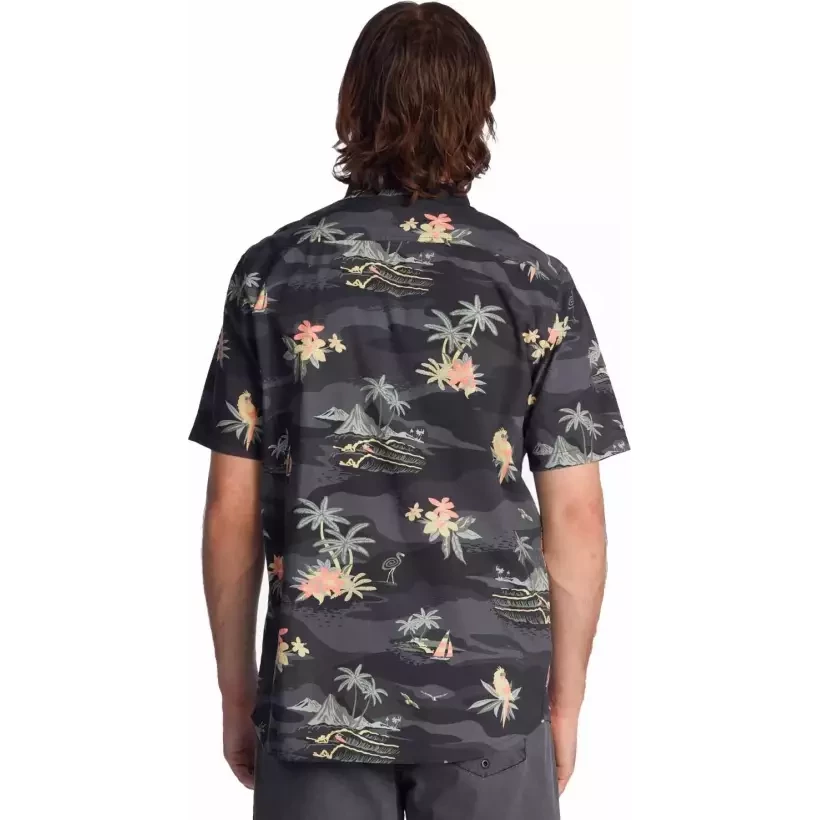Camisa Quiksilver Birdwatcher black