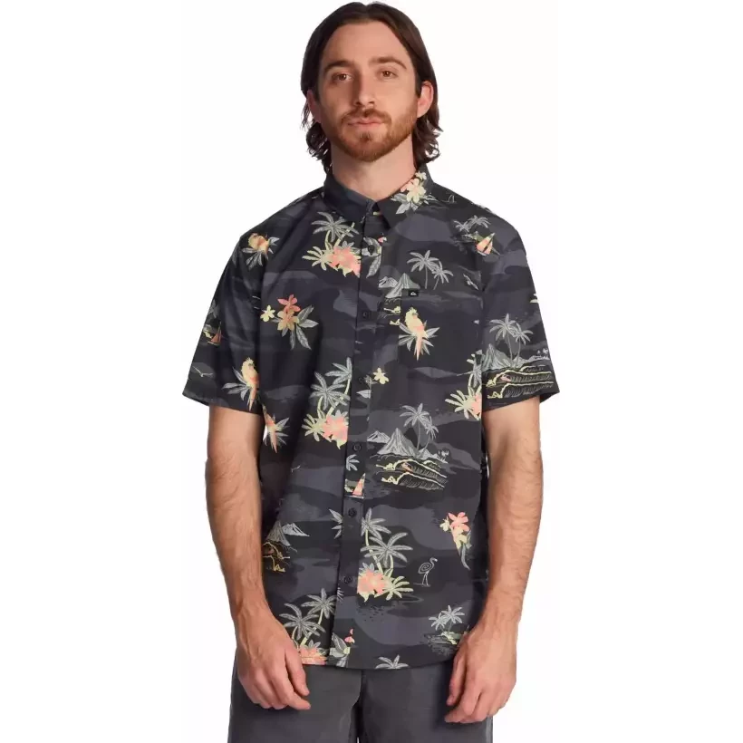 Camicia Quiksilver Birdwatcher black