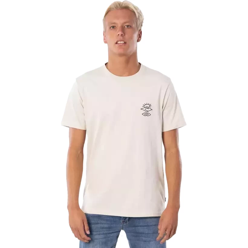 T-Shirt Rip Curl Searchers crafte Bone