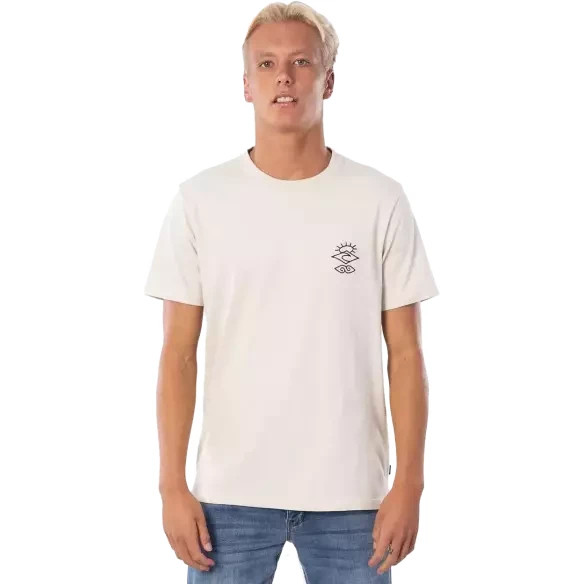 T-Shirt Rip Curl Searchers crafte Bone