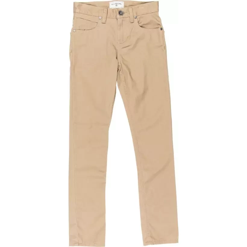 Calças Billabong outsider twill pant beige