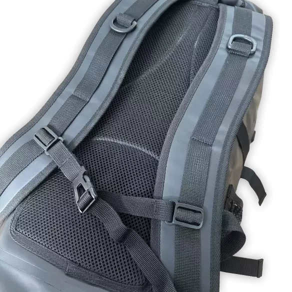 waterproof backpack Utah Travel Black 24L