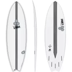 Torq Channel Island Pod Mod X-Lite Surfboard White