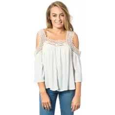 T-Shirt Rip Curl Fiesta white White