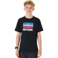 T-Shirt Rip Curl surf revival Mumma Black
