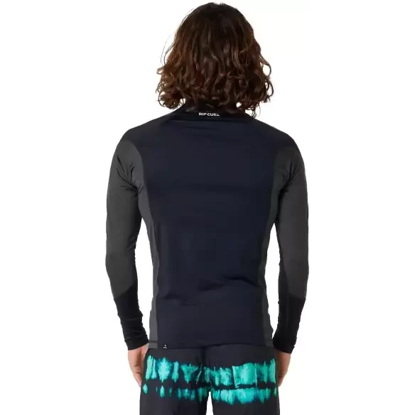 Lycra Rip Curl Waves LS Black