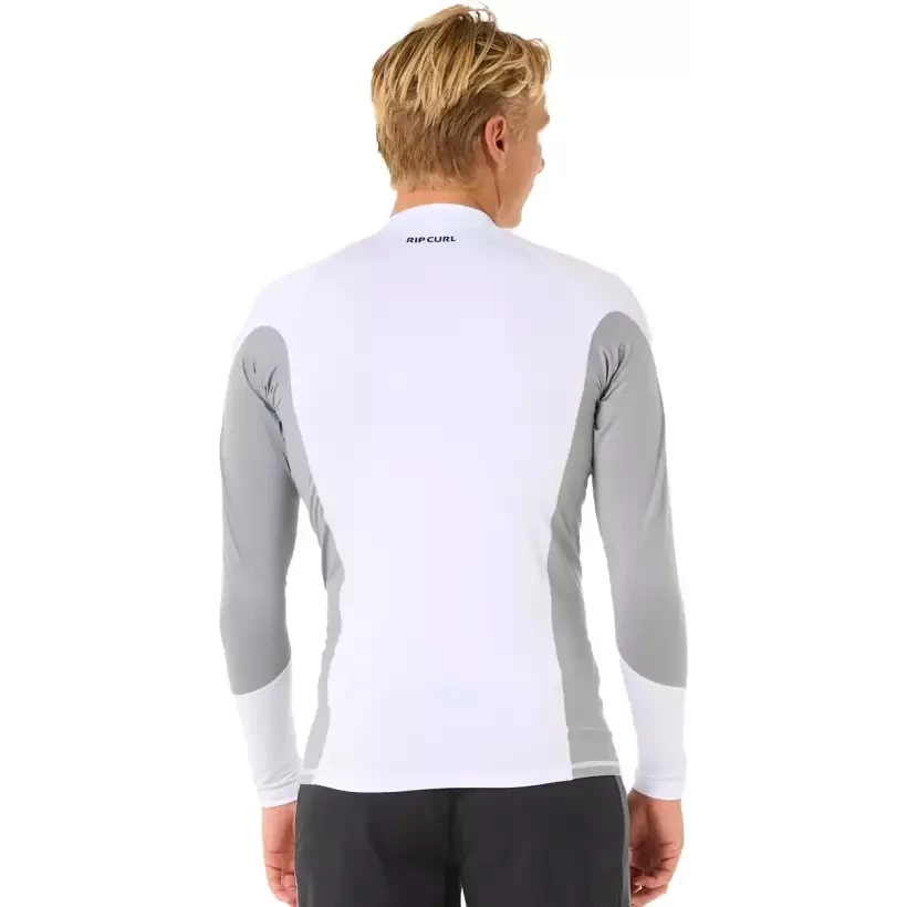 Lycra Rip Curl Waves LS White
