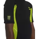Combinaison Billabong Foil 2/2mm Toddler Fluro Lime