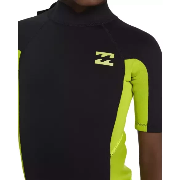 Billabong Foil 2/2mm Toddler Fluro Lime
