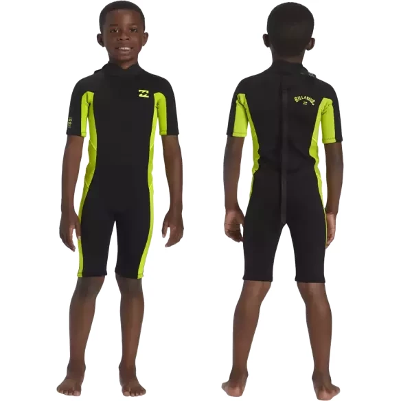 Billabong Foil 2/2mm Toddler Fluro Lime