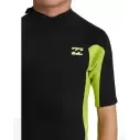 Billabong Foil 2/2mm Flat Lock Fluro Lime