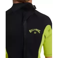 Billabong Foil 2/2mm Flat Lock Fluro Lime 2