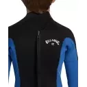 Muta surf Billabong Foil 3/2mm BZ Flat Lock Junior Mid Blue