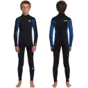 Neopren von Billabong Foil 3/2mm BZ Flat Lock Junior Mid Blue