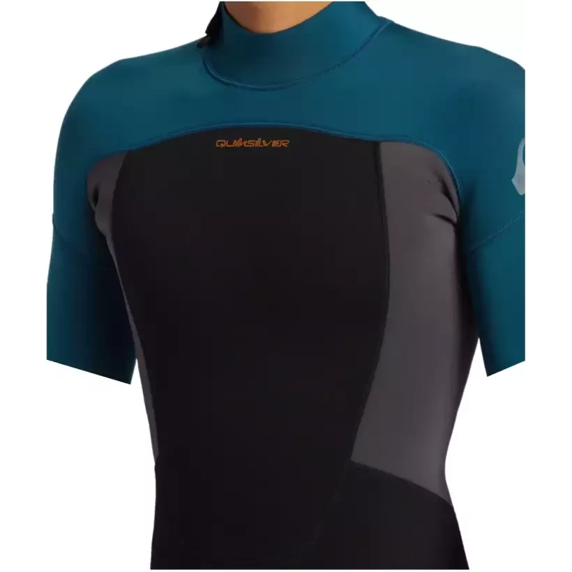 Shorty quiksilver prologue 2mm SS Midnight Turquoise
