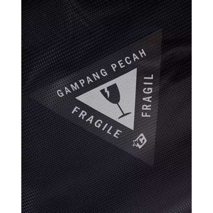 Sacca Creature Shortboard Quad Coffin DT2.0 Black Silver