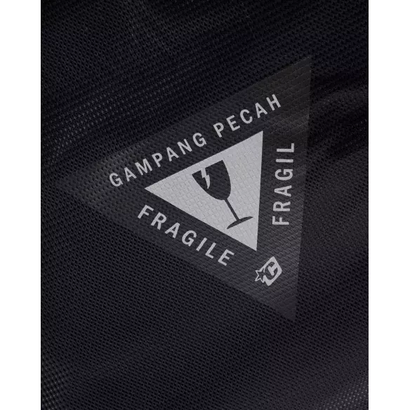 Sacca Creature Shortboard Quad Coffin DT2.0 Black Silver