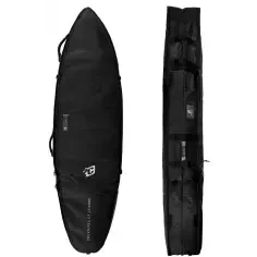 Funda Creatures Shortboard Quad Coffin DT2.0 Black Silver