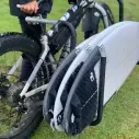 SUP adapter for bicycle board rack Moved By Bikes