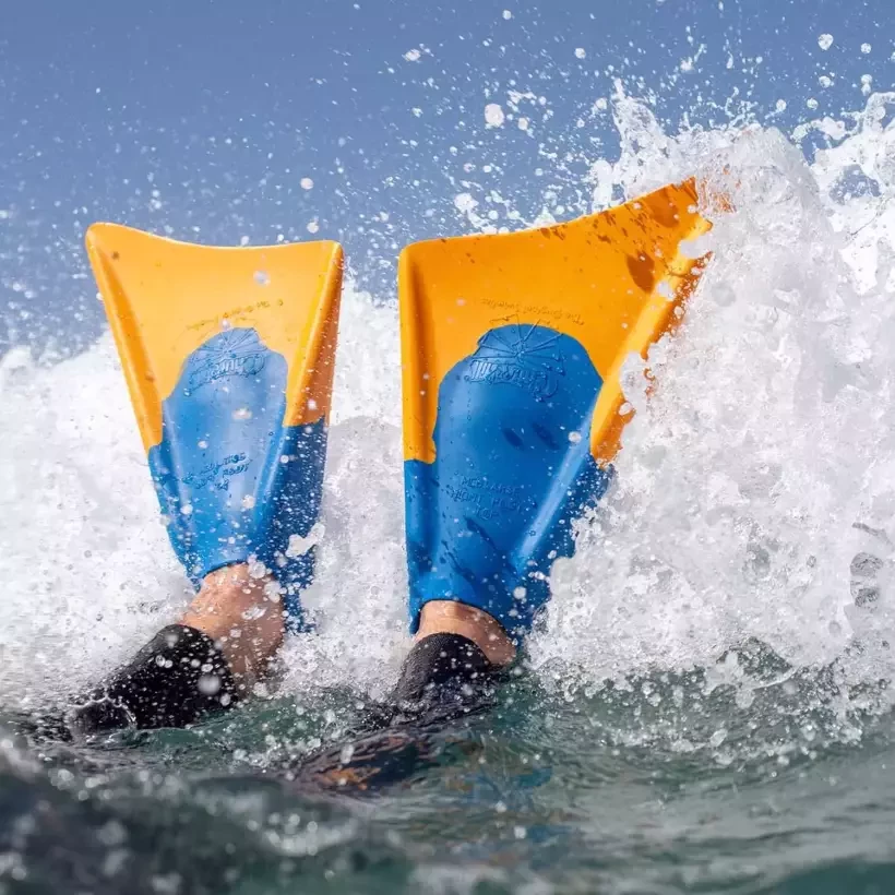 Flossen bodyboard Churchill Makapuu Yellow/Blue
