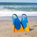 Aletas de bodyboard Churchill Makapuu Yellow/Blue