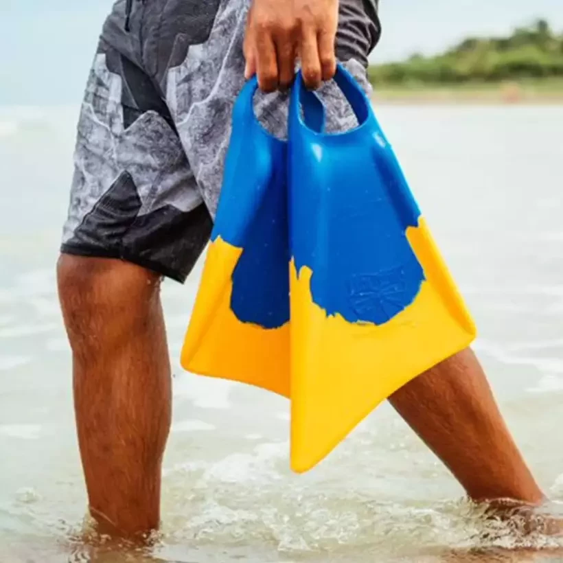 Flossen bodyboard Churchill Makapuu Yellow/Blue