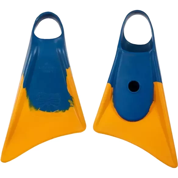 Aletas de bodyboard Churchill Makapuu Yellow/Blue