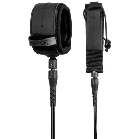 Creatures Reliance Longboard ANKLE Surfboard Leash Black/Black