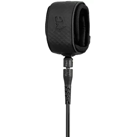 Creatures Reliance Longboard ANKLE Surfboard Leash Black/Black
