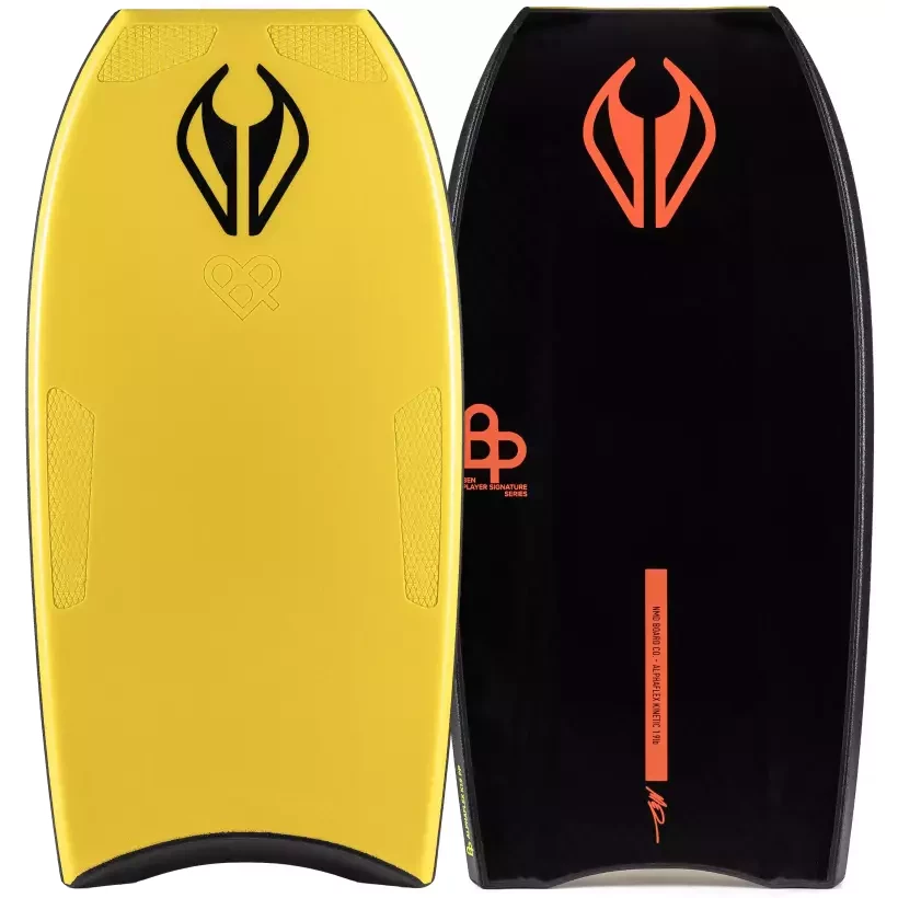 Planche de bodyboard NMD Ben Player Alphaflex PP Yellow/Black