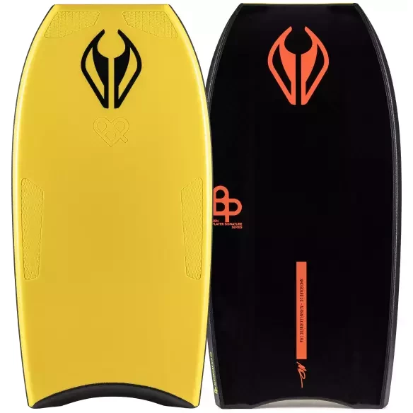 Planche de bodyboard NMD Ben Player Alphaflex PP Yellow/Black