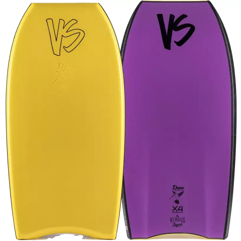 Tabla de bodyboard VS Winchester Kinetic PP X4 QUAD Tangerine/Violet