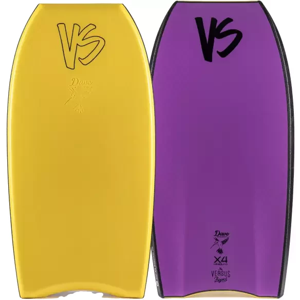 Prancha de bodyboard VS Winchester Kinetic PP X4 QUAD Tangerine/Violet