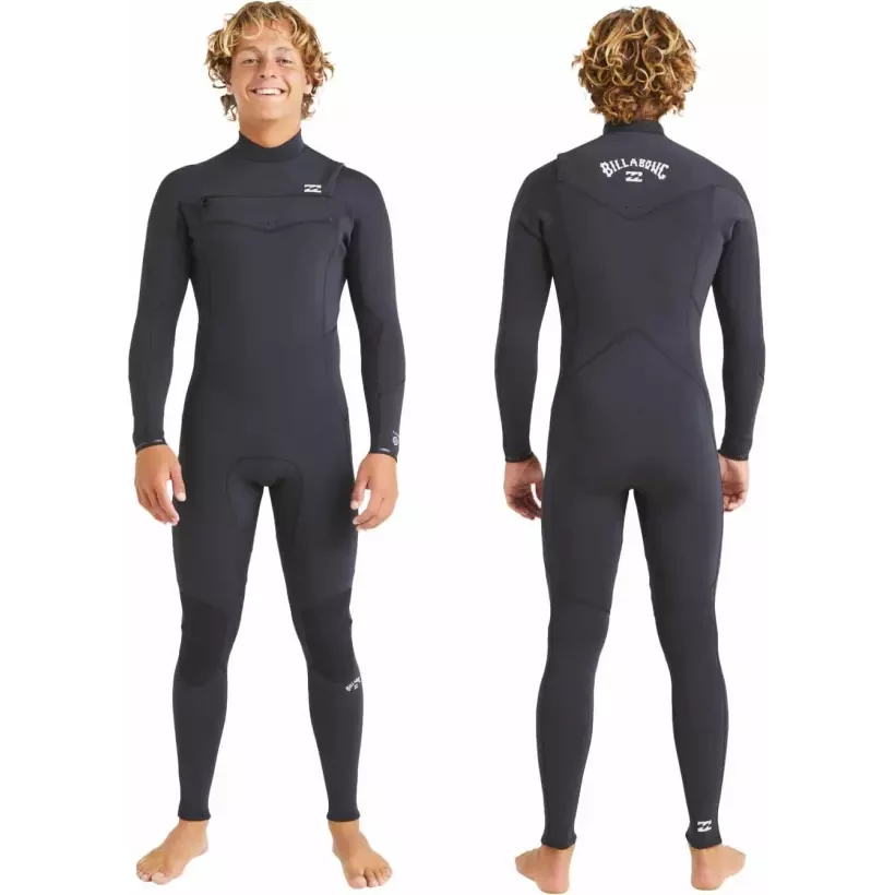 Fato Surf Billabong Absolute Natural 3/2mm CZ Black
