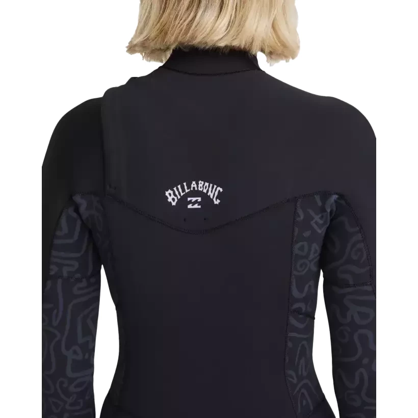 Fato Surf Billabong Synergy Natural 3/2mm CZ Black Fade