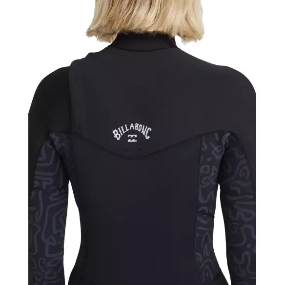 Fato Surf Billabong Synergy Natural 3/2mm CZ Black Fade