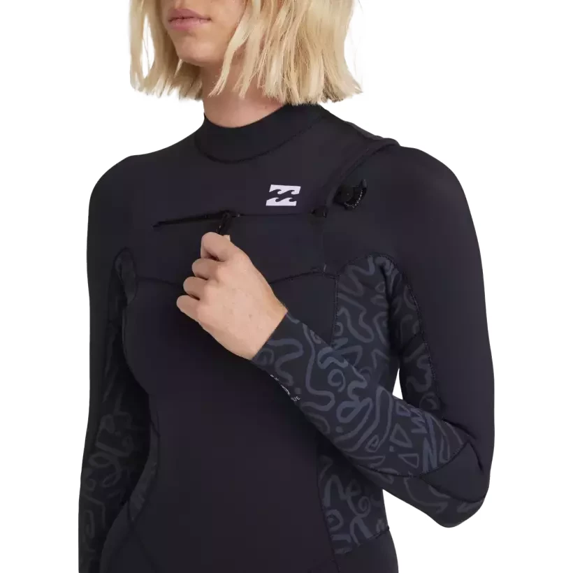 Combinaison Billabong Synergy Natural 3/2mm CZ Black Fade