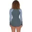 Combinaison Shortspring O´Neill Bahia Womens LS Shde/Palmeno Trop/FadeDenim
