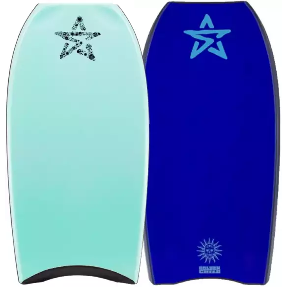 Tabel van Bodyboard Stealth Golden Child Kinetic Menthol/Blue