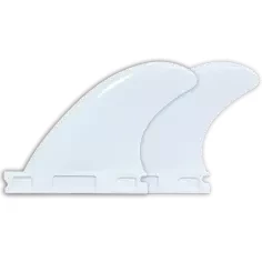 Quilhas estabilizadoras Longboard M-Fins Single Tab White