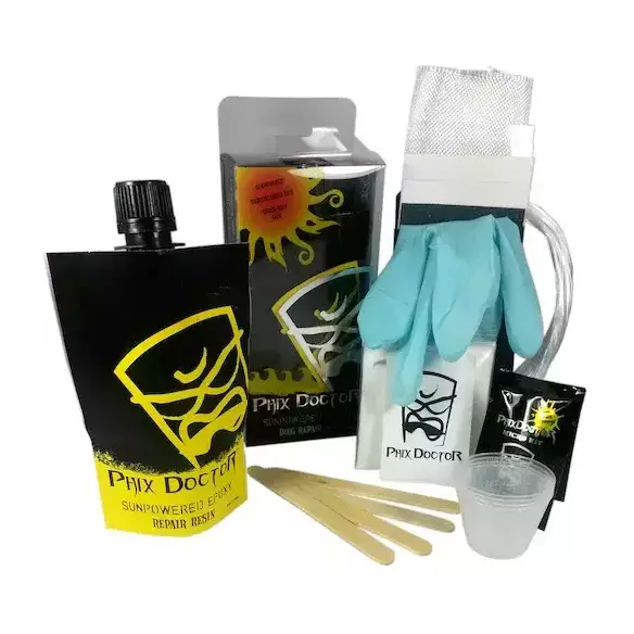 Kit de reparo PhixDoctor 11 pieces Epoxy/Poly  (4oz)