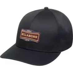 Boné Billabong Across Waves Walled Snapback Black