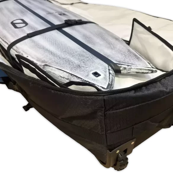 Boardbag  van surf Utah Travel bag Quad Wheel