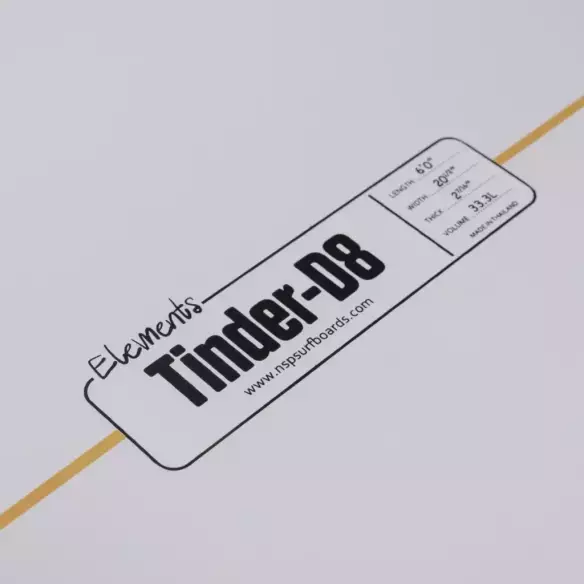 Surfboard NSP Tinder Element Red