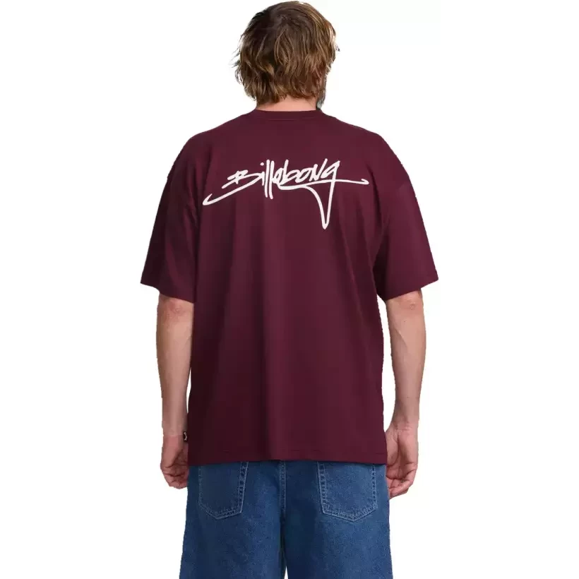 Shirt Billabong Trucker Plum