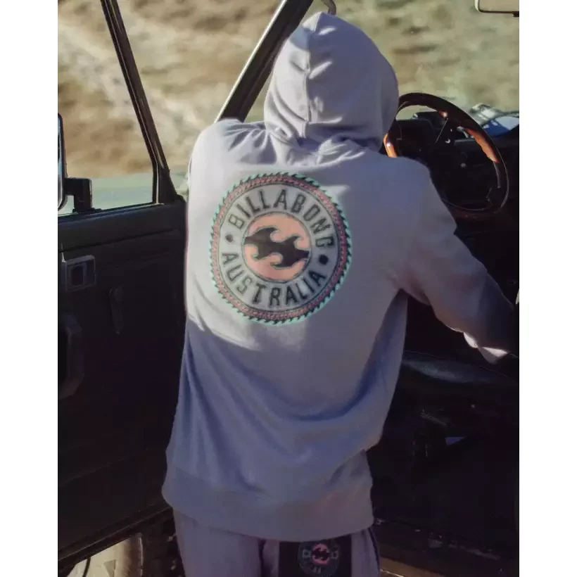Sudadera Billabong Foundation Light Purple