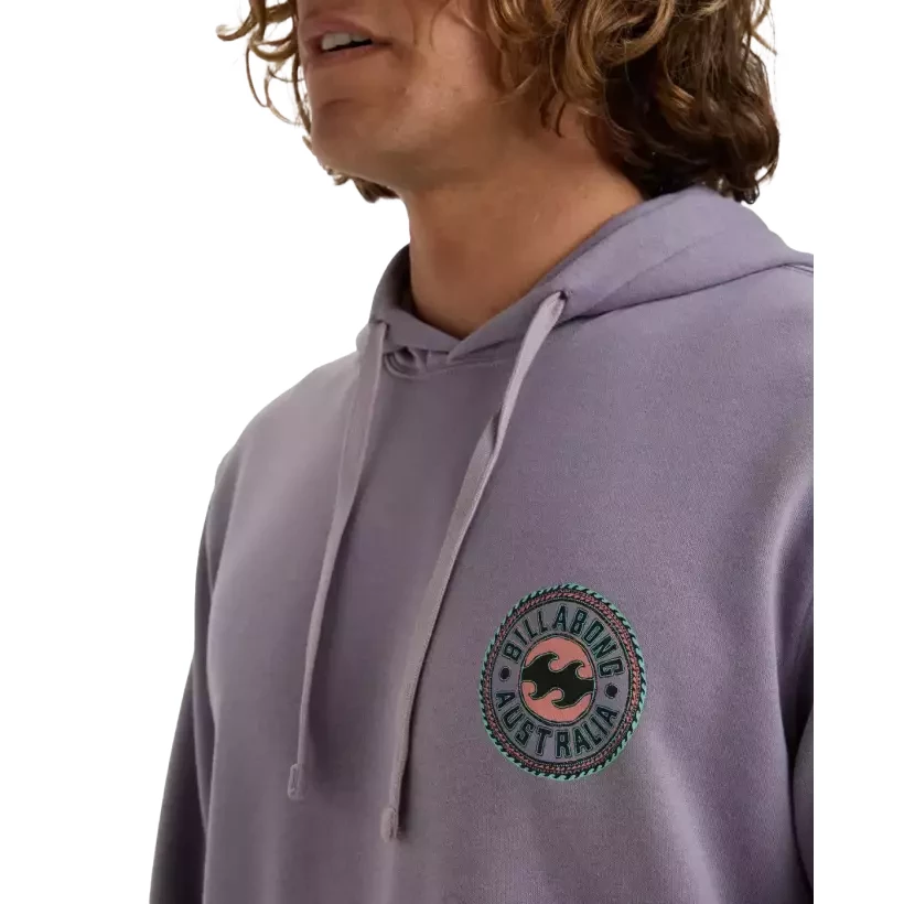 Sudadera Billabong Foundation Light Purple