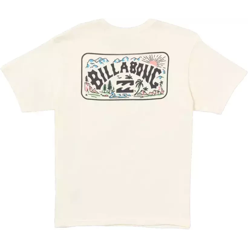 T-Shirt Billabong  Scenic off white