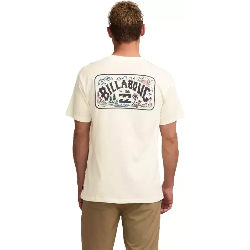 Maglietta Billabong Scenic off white